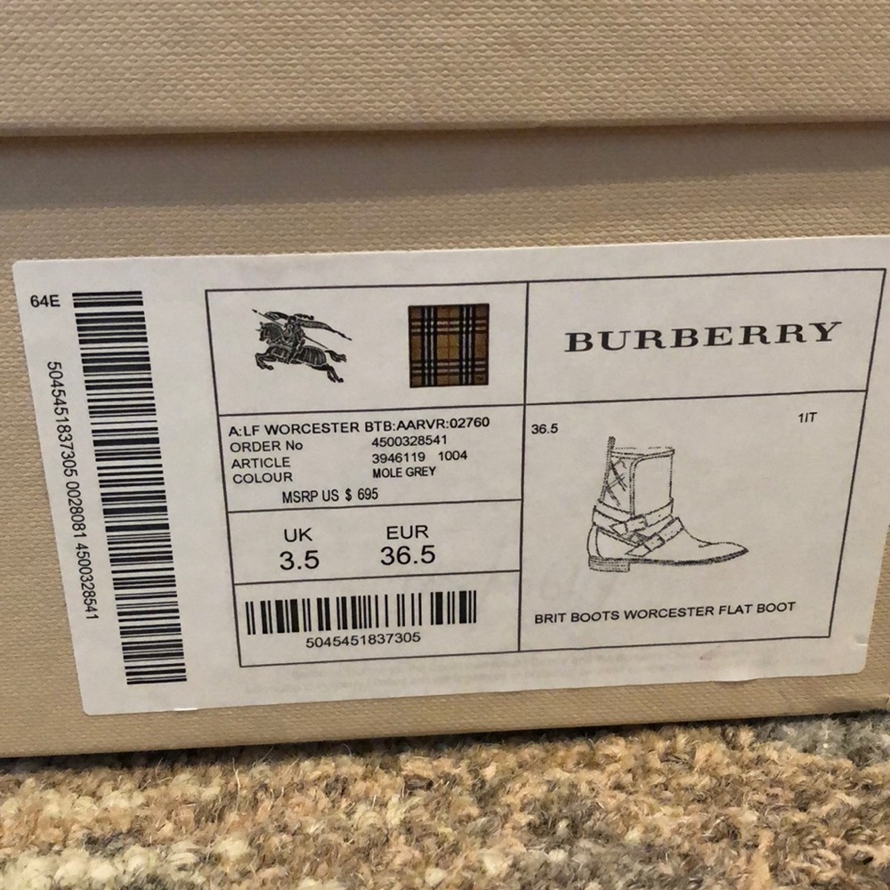 Burberry Biker Boot - Picture 7 of 7